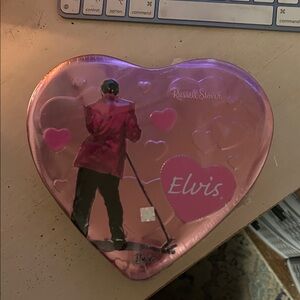 Russell Stover Elvis Heart-Shaped Tin